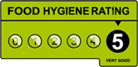 Food Hygiene Rating 5 – Very Good