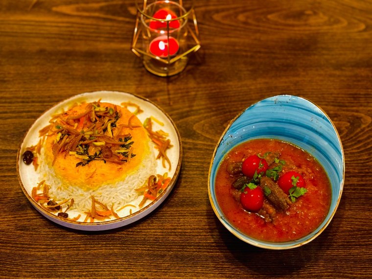 Vegetarian and vegan Persian dishes